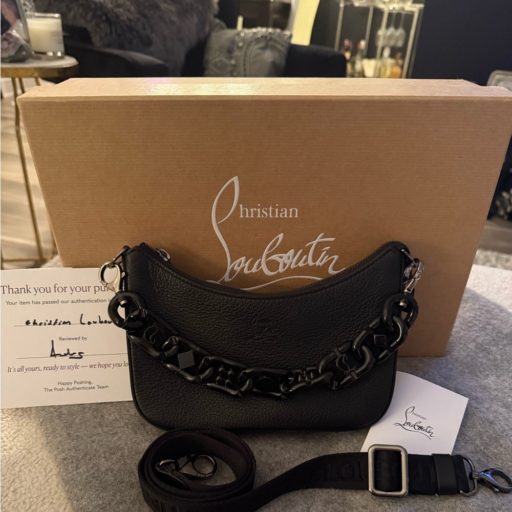 Christian Louboutin Black Chain Bag